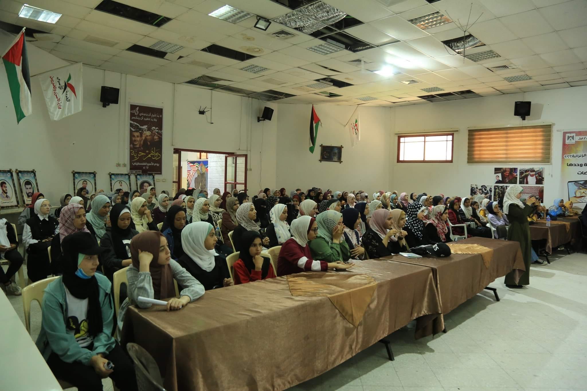 وزارة الأسرى والمحررين تستقبل مخيم الكتلة الإسلامية شرق غزة-2
