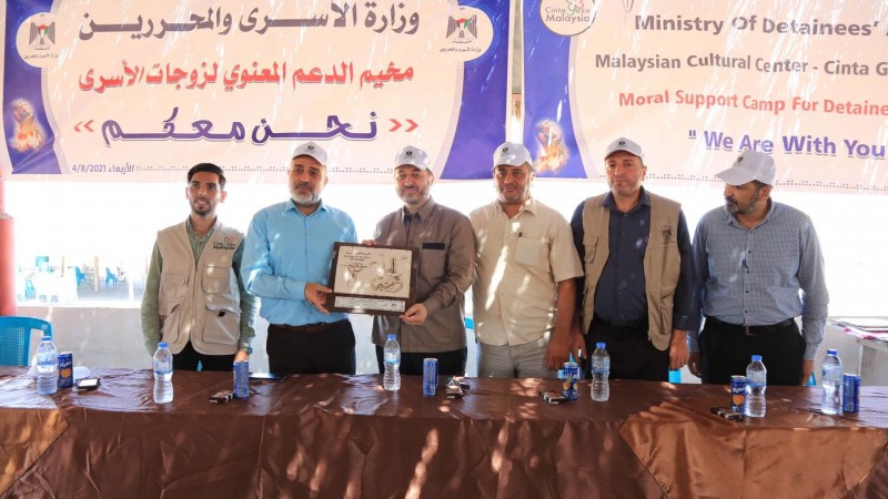 وزارة الأسرى تنظم مخيم الدعم المعنوي لزوجات الأسرى-2