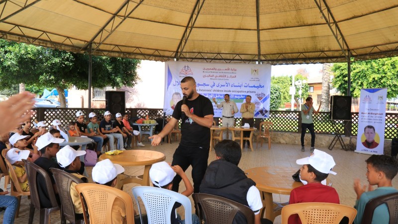 وزارة الأسرى تفتتح فعاليات المخيم الصيفي الخاص بأبناء الأسرى داخل سجون الاحتلال-1